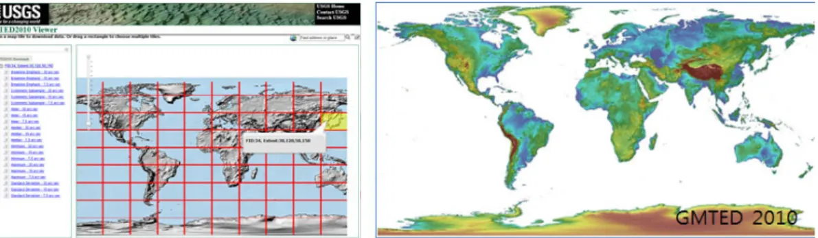 그림 5. Global Map(Vector layer)