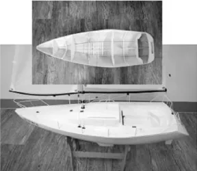 Fig. 2. Rapid prototyping model of design ship.
