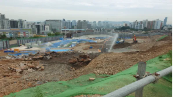 Fig.  13  Target  construction  site