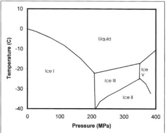 Fig. 1.  Phase diagram of water at high pressure  ( 출처 : San Martin MF et al.)