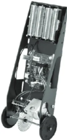 Fig.  1.  2DOF  Inverted  pendulum  mobile  robot.