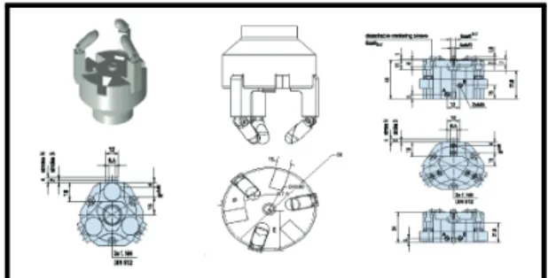 Fig.  1  The  structure  of  hand  finger