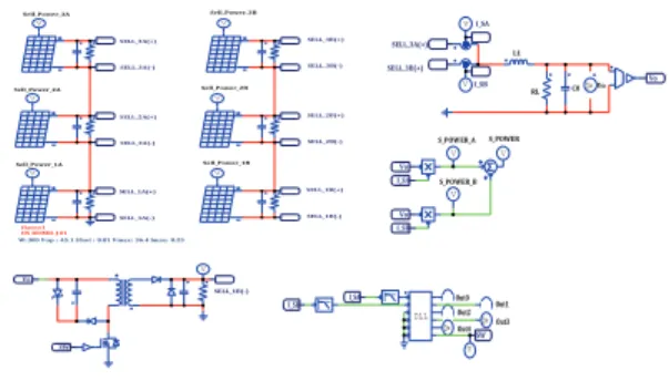 Fig.  7  String  voltage  compensator  simulation  circuit  diagram