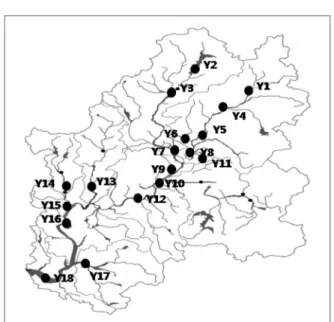 Fig. 1.  Sampling  sites  in  the  Yeongsan  River  Water  system.