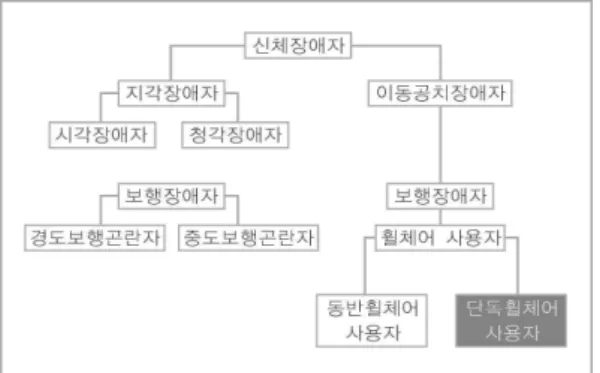 Fig. 1. Classification of handicapped.