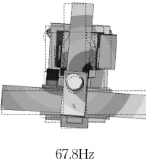 Fig. 2.7. The simulation model for the analysis of the original structure.
