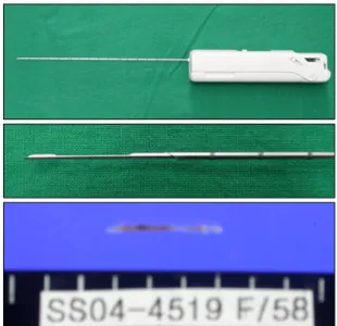 Table 1. Final diagnosis of  diffuse infiltrative lung disease with  fluoroscopy-guided  16  G  cutting  needle  lung  biopsy