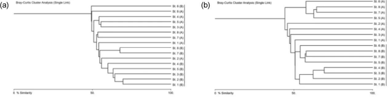 Fig. 7. Similarity analysis before and after the rainy season according to the type of erosion control dam