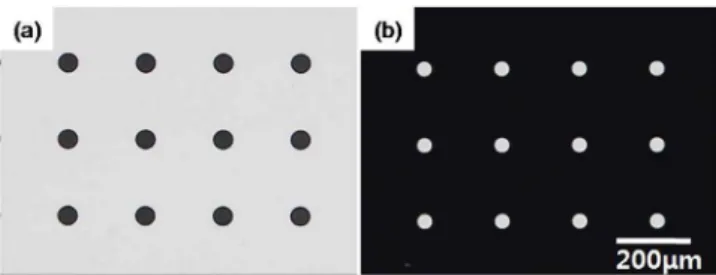 Figure 3 shows the polarizing optical microscopic  (POM) images of the focused beam and defocused  beam at the focal plane (~2.5mm) without adopting  the open mask