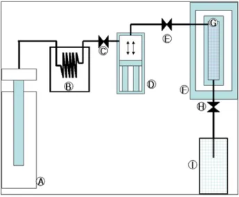 Fig.  1.  Schematic  flow  diagram  of  supercritical  fluid  ex- ex-traction  system