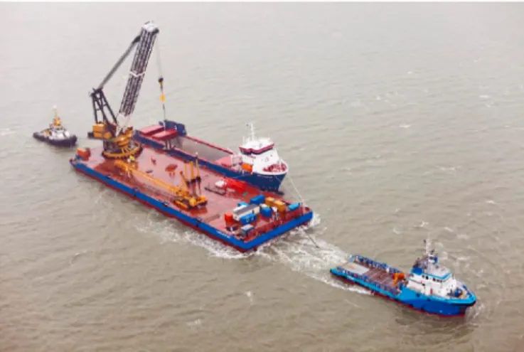 Fig. 3 , the towed vessel does not have any self-thrust force based on the assumption given before