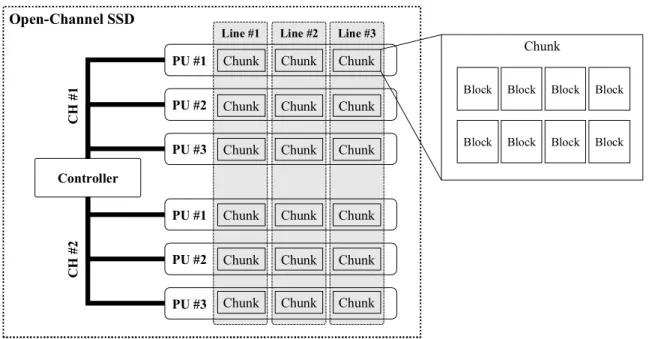 Figure 2. Internal structure of Open-channel SSD