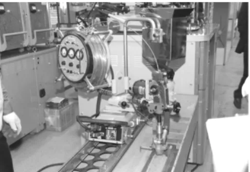 Fig. 4  Submerged arc welding equipment
