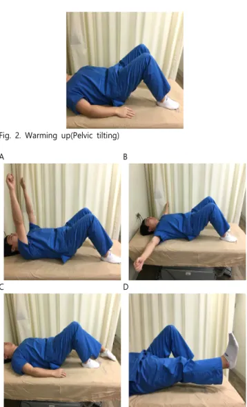 Fig.  2.  Warming  up(Pelvic  tilting)