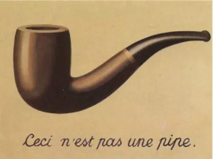 그림 1 . This is Not a pipe - 르네 마그리트 (Rene Magritte)