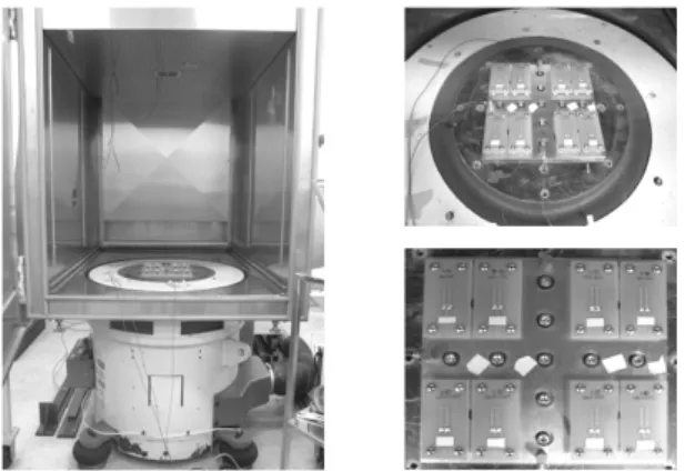 Fig.  1  Test  PCBs  mounted  with  QFP44  pin  and  2012 Chip resistor for vibration test