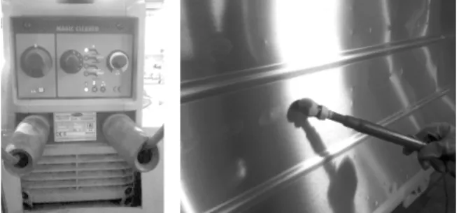 Fig. 3  Electro-polishing method스테인레스(STS  301L  ST)  강으로  표면에  Cr2O3의 형태로  얇은  부동태  피막(passivity  layer)이  형성되어  있다