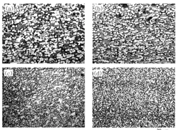 Fig.  6  Grain  size  profiles  of  the  austenite  and     ferriite phases in the weld 29)