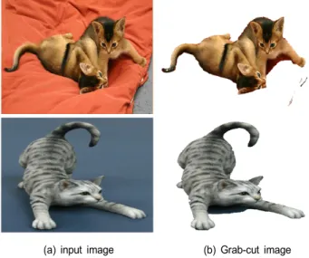 Fig.  1.  Examples  of  applying  Grab-cut  Algorithm