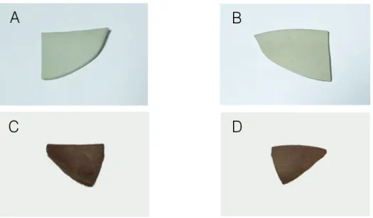 Table  8.  Comparison  of  chromaticity  and  glossiness  of  Buncheong  Ware  and  output