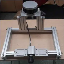 Fig. 2. Jig configuration for sensor fixation 