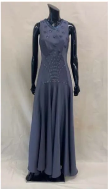 Figure 24. Front View of Dress with LED and Sensor Attached