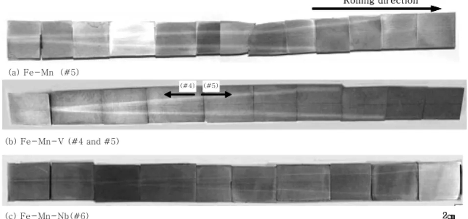 Fig. 5  Cross section of tensile test specimen with the fusion zone (white band)