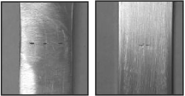 Fig. 11 Various crack fabrication to use in perfor-  mance demonstration inspection