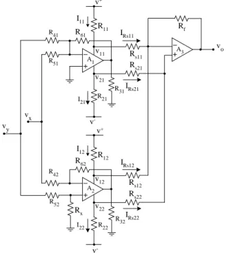 Fig. 4 Proposed analog multiplier 