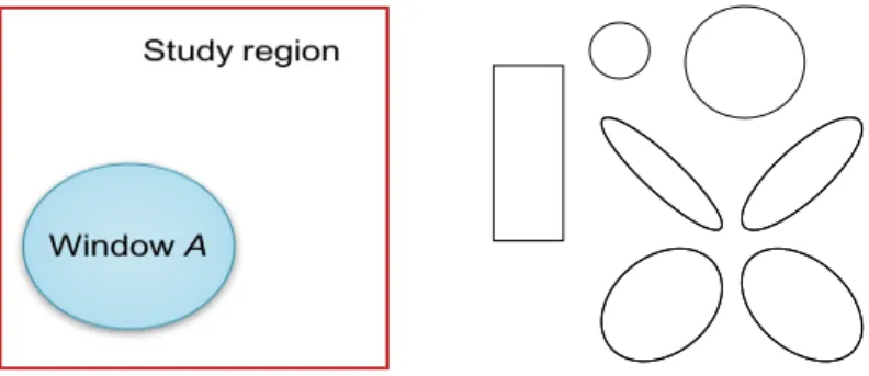 Figure 2.1 Window and variable shapes of windows