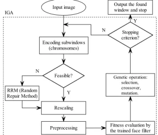 Fig. 1 Flowchart of the IGA 