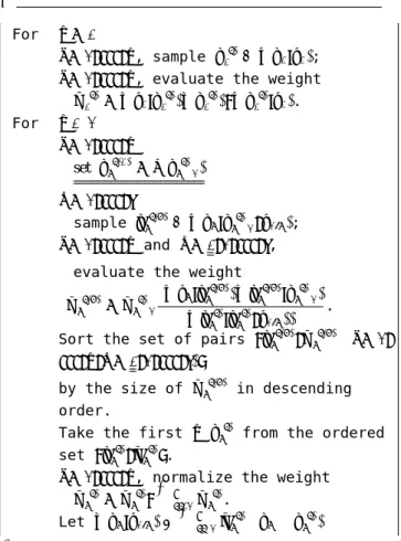 Fig. 1. Algorithm for ESP filters. ESP(+): with the underlined part; ESP(,): without the underlined part