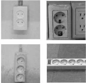 Fig. 1 Target images(electric socket images)