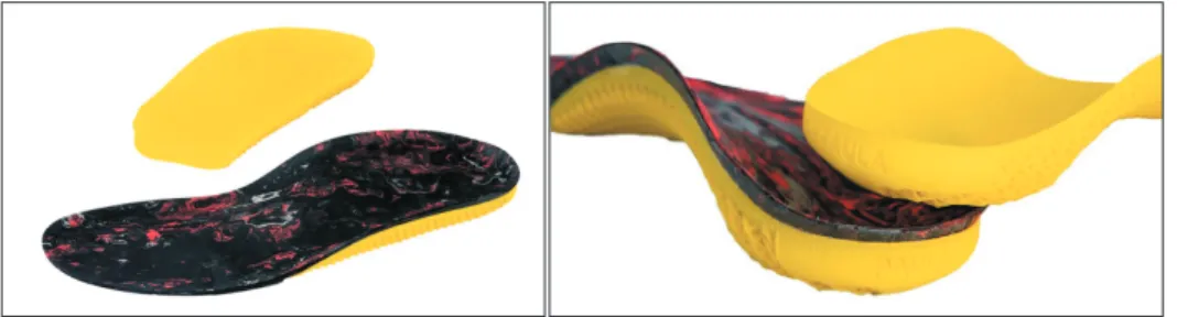 Figure 3. Three-dimensional printing insole.