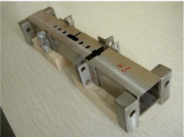Fig. 4. (Color online) A compact device for the creation of a strong magnetic field in an air gap.
