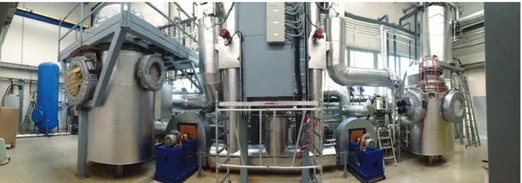 Fig. 4. The SUSEN infrastructure project-LOCA experimental setup at the CVR.