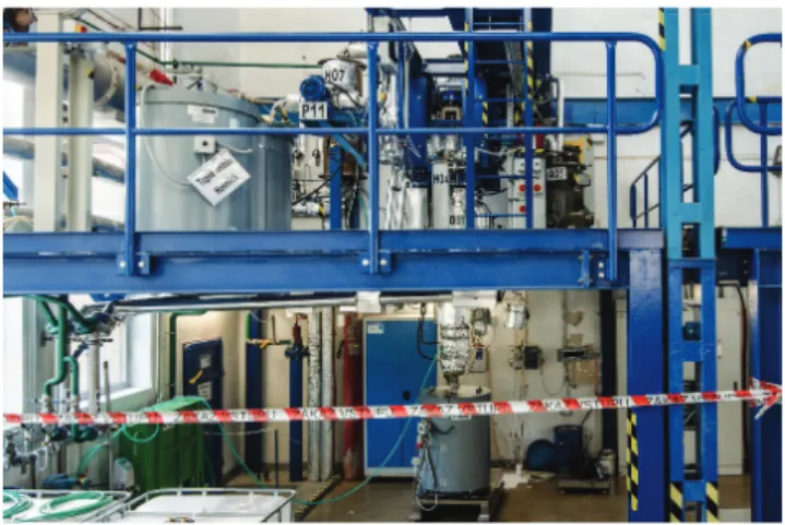Fig. 5. Frobit experimental facility, UJV Rez.