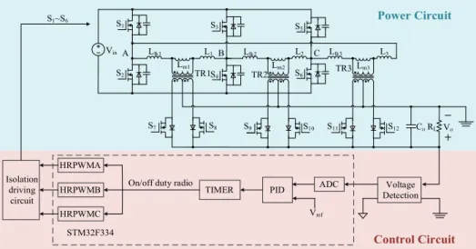 Fig. 7. Schematic diagram of experimental circuit. 