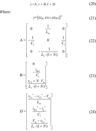 Fig. 5. Two structures of the left-side converter: (a) T 3  is on and 