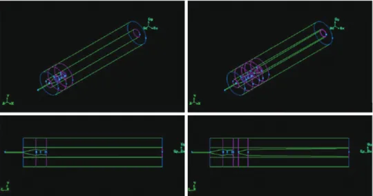 Fig. 14. Pressure distribution in the filter bag surface during cleaning operations.