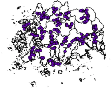Fig. 1. Area of soil collection. 