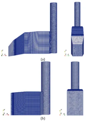 Figure 6 shows the contours of velocity and temperature  distribution about x-y normal planes relating to the case C1