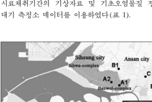 Fig. 1. Location of sampling sites.