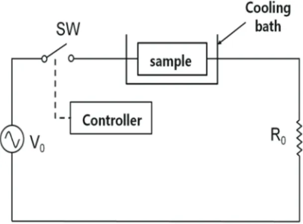 Fig. 1. A schematic of the measurement circuit. 