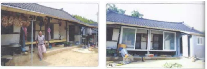 Fig. 9. Work of window and door in front of house
