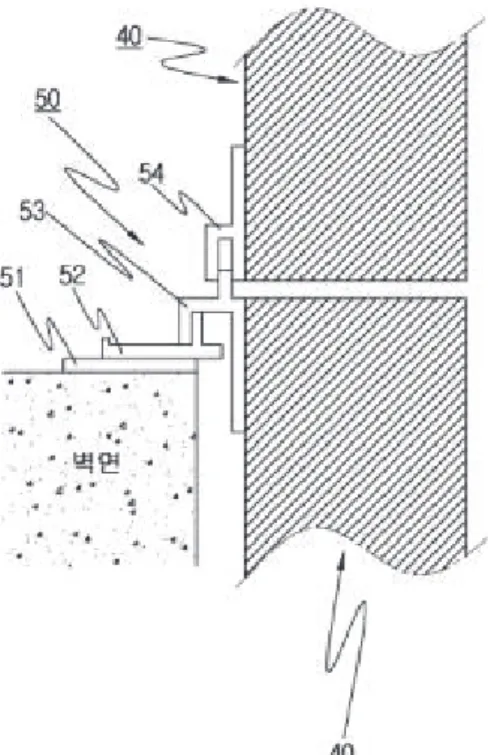 Fig.  16.  Installation  of  heat  transmission  coefficient  test  specimen  and  measurement  point  of  surface  temperature