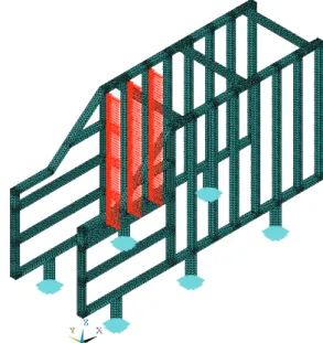 Fig. 1 Basic stall structure model