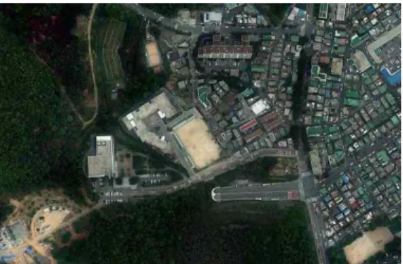 Fig.  5.  Hwa-chang  elementary  &amp;  environs  picture. 