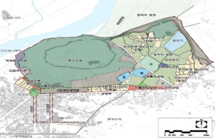 Figure 1. Buyeo Ancient Capital Preservation Plan Design 5)