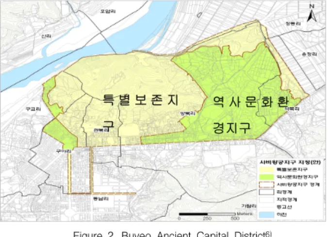 Figure 2. Buyeo Ancient Capital District 6)